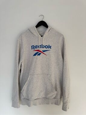 Reebok Light Gray Hoodie